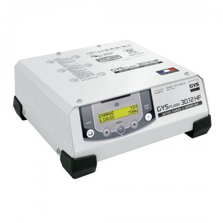 Зарядное устройство GYS Gysflash 30.12 HF (12 В, 500 Вт, 30 А, 3,8 кг)