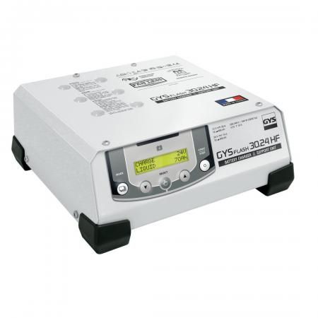 Зарядное устройство GYS Gysflash 30.24 HF (6/12/24 В, 500 Вт, 30 А, 3,8 кг)