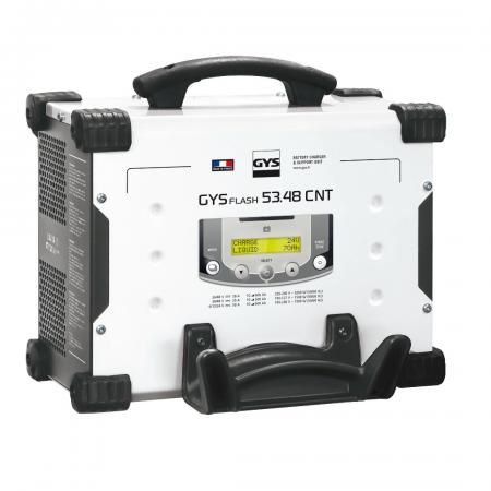 Зарядное устройство GYS Gysflash 53.48 CNT FV (6/12/24/36/48 В, 1500/3200 Вт, 50 А, 6,5 кг)