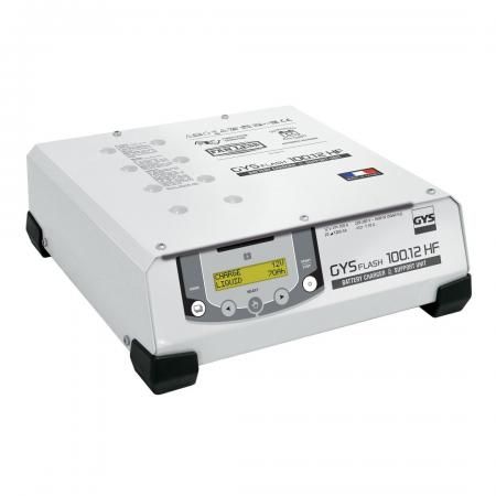 Зарядное устройство GYS Gysflash 100.12 HF c кабелями 2,5 м (12 В, 1500 Вт, 100 А, 6,1 кг)