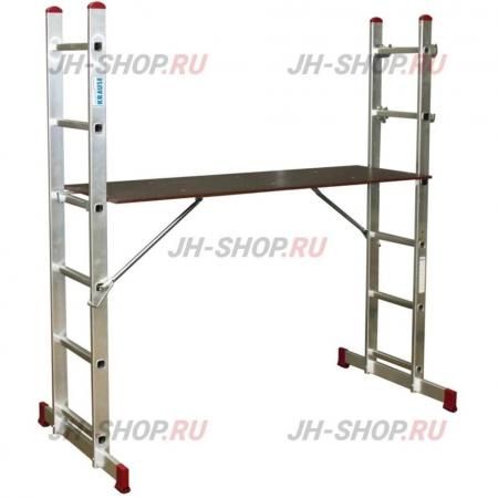 Krause CORDA Малые лестничные подмости, рабочая высота 2750 - 3750 мм, с роликами/без