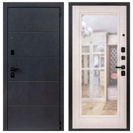 Дверь входная Portika Porta R-3 правая графит - бьянко вералинг 980х2050 мм