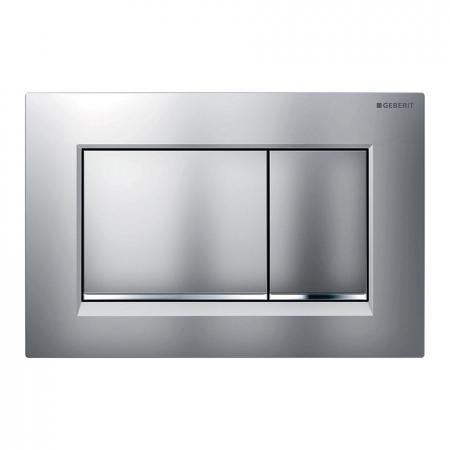 Клавиша смыва Geberit Sigma30 хром матовый для инсталляций (115.883. JQ. 1)