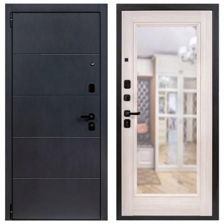 Дверь входная Portika Porta R-3 левая графит - бьянко вералинг 880х2050 мм