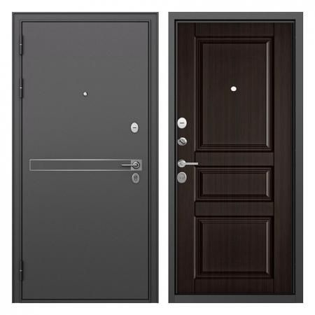 Дверь входная Buldoors Тайлер левая букле графит - венге 860х2050 мм