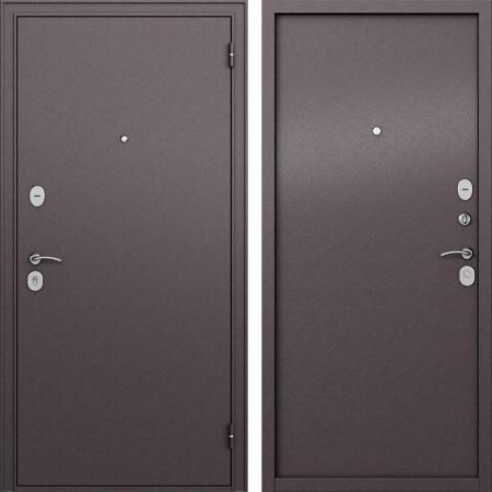Дверь входная Buldoors Вилд правая букле шоколад - букле шоколад 960х2050 мм