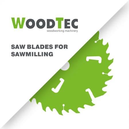 Пила дисковая Ø400 х 50 х 4,2/2,8 Z = (24 + 24) + 4 WoodTec