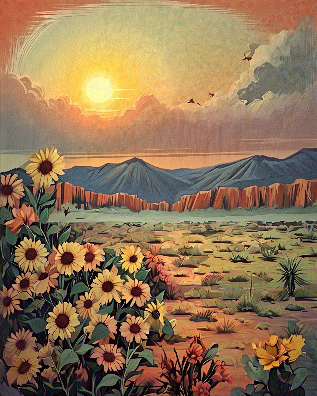 Desert Landscape I