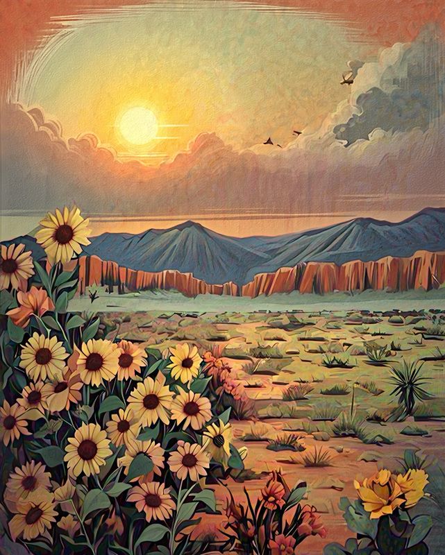 Desert Landscape I