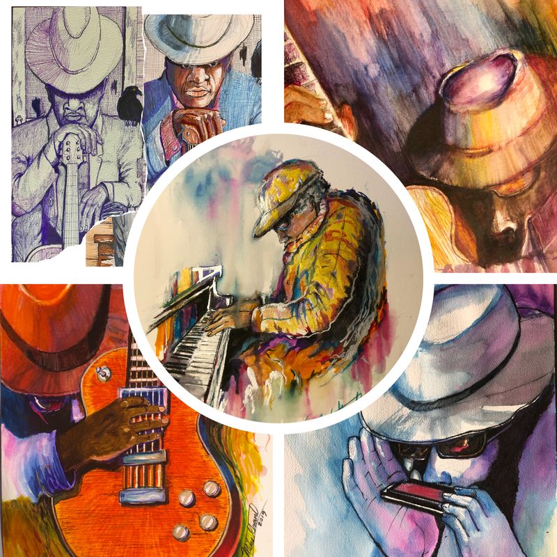 Blues Montage