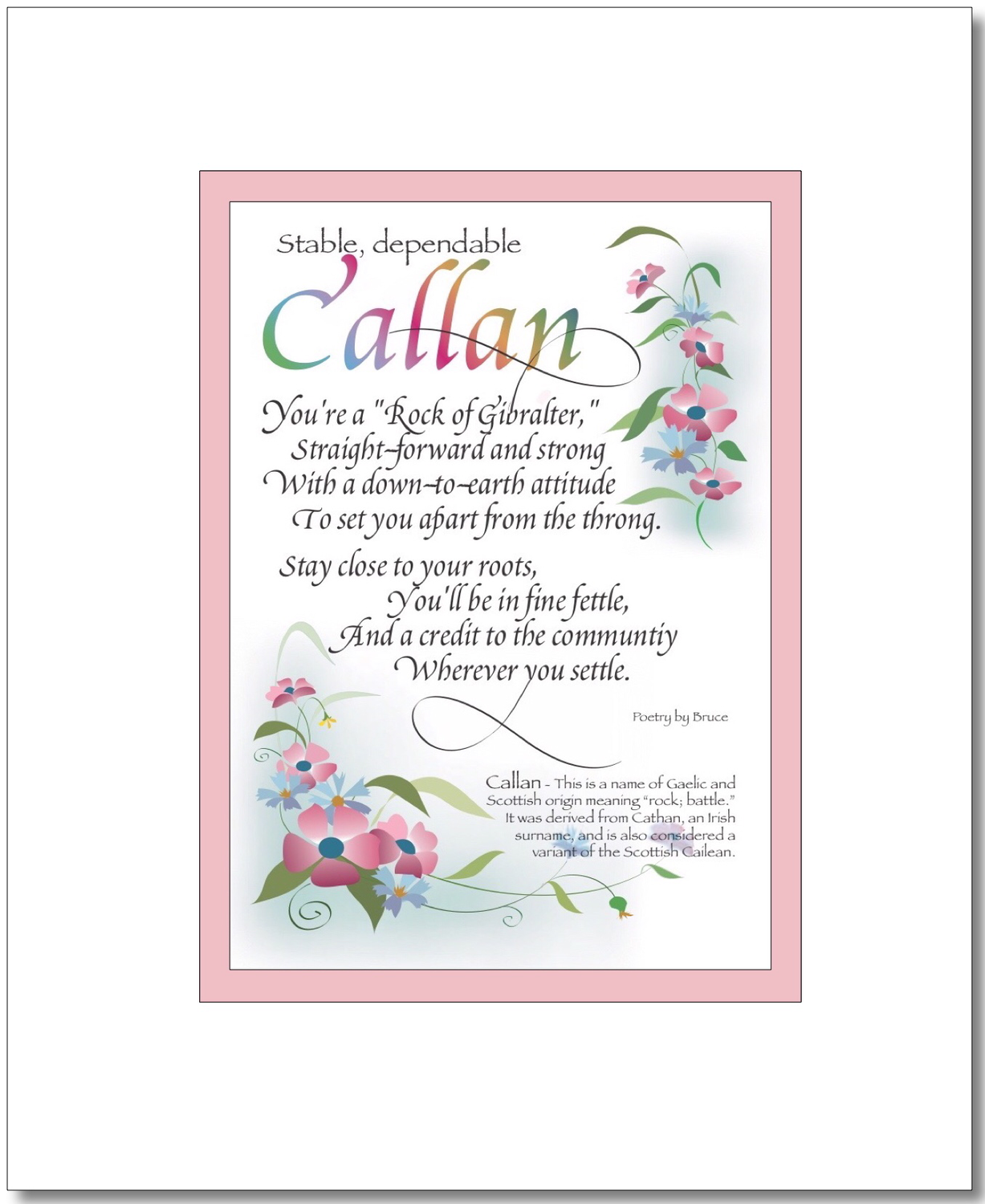 Callan (girl)