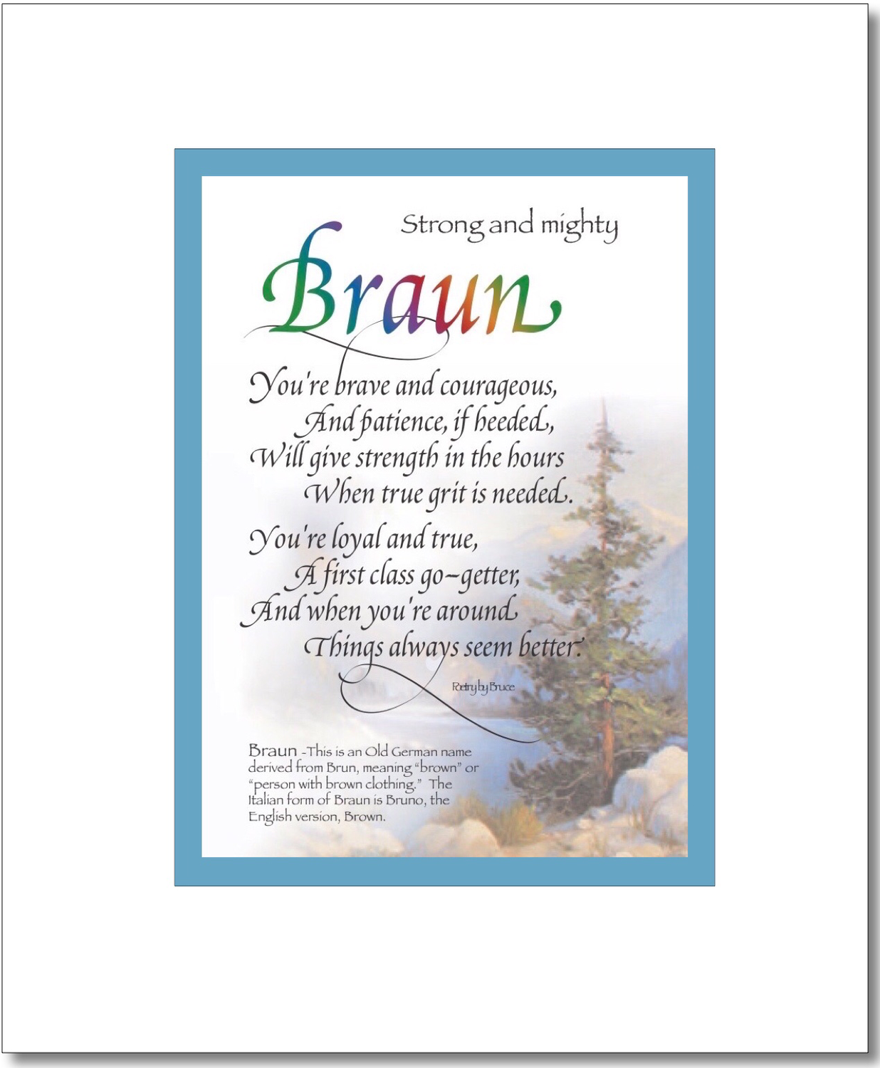 Braun
