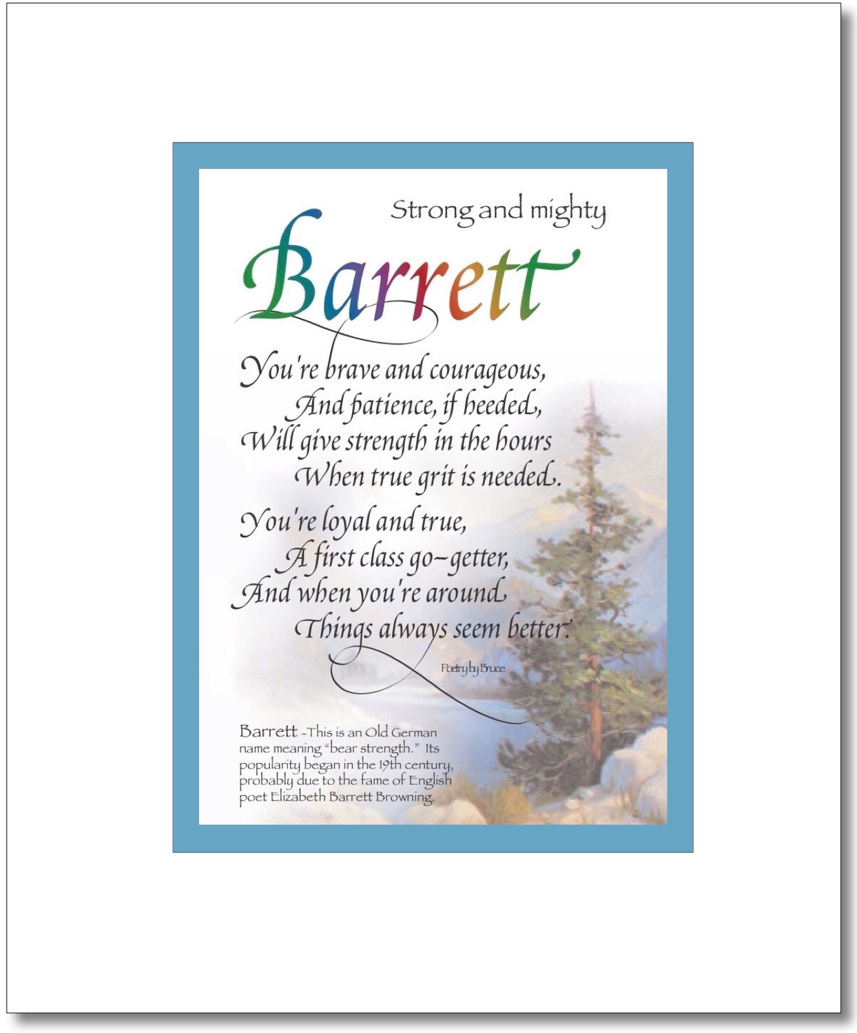 Barrett (A or B)