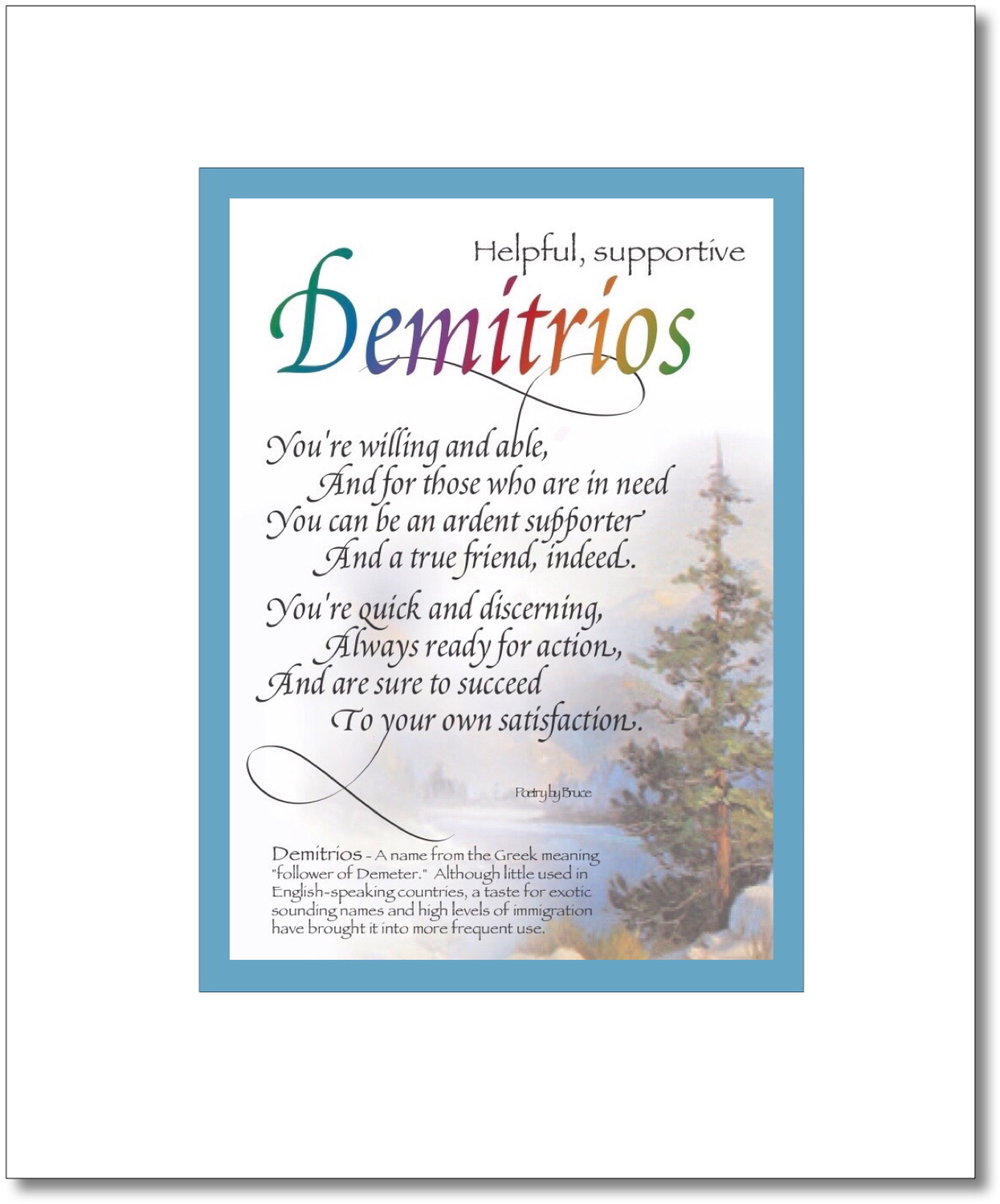 Demitrios