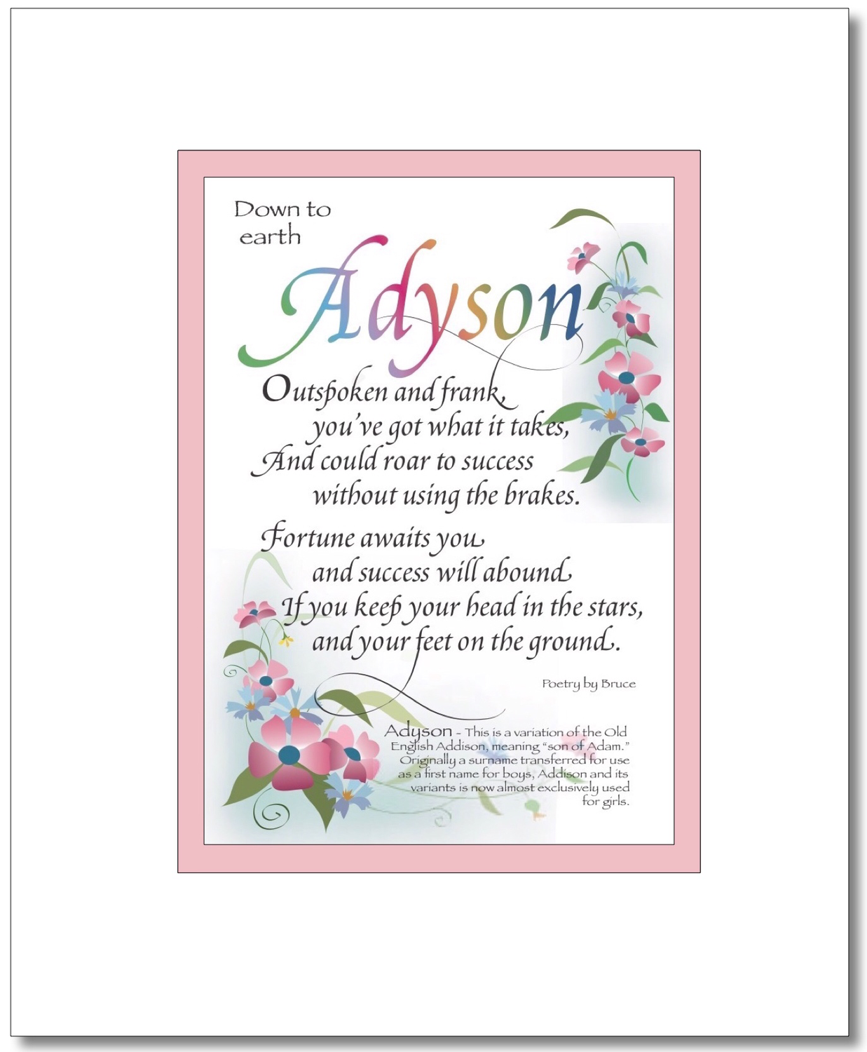 Adyson.