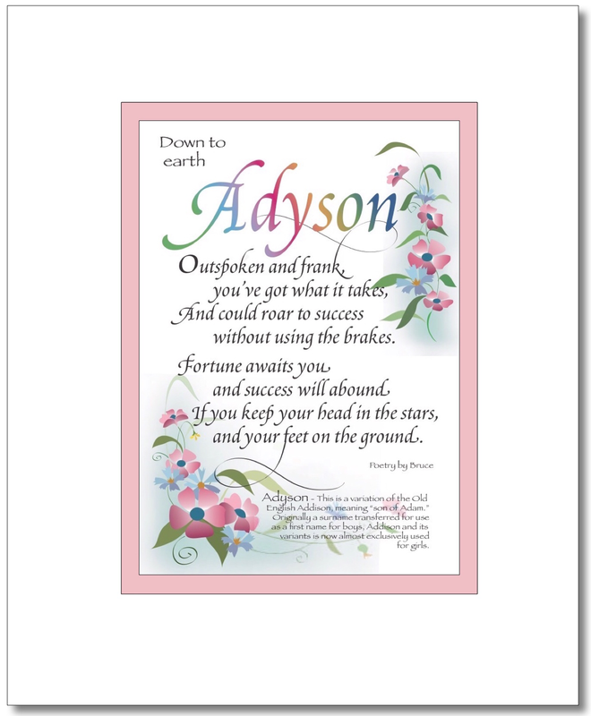 Adyson.