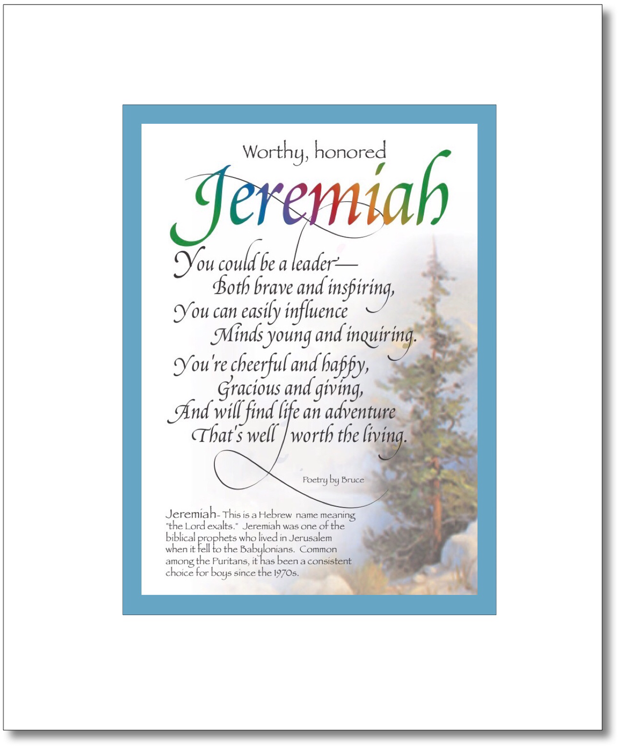 Jeremiah