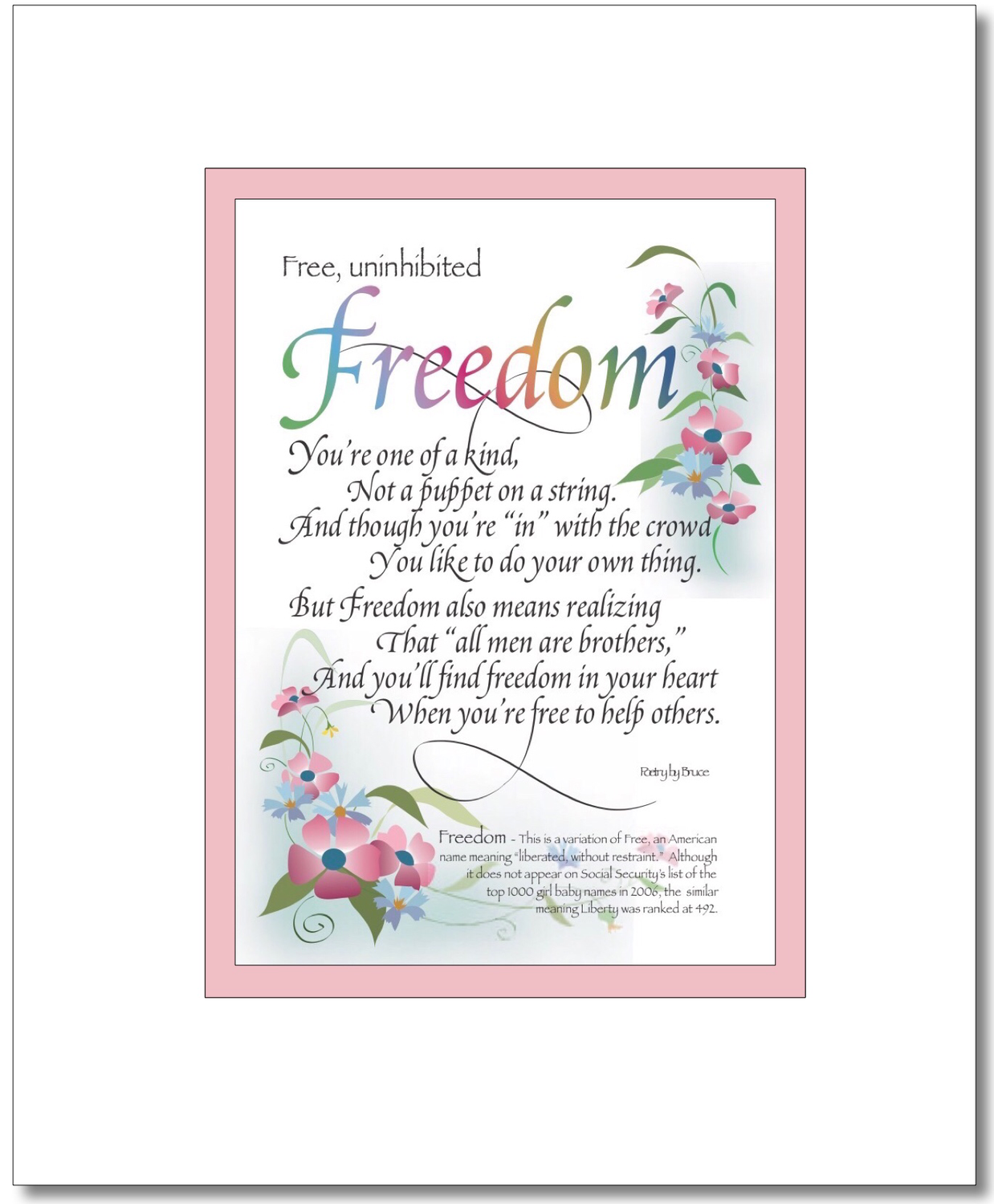Freedom