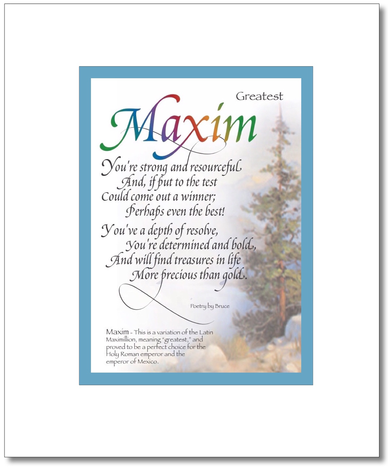 Maxim