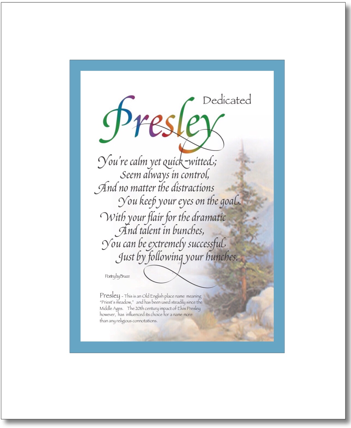 Presley (boy)