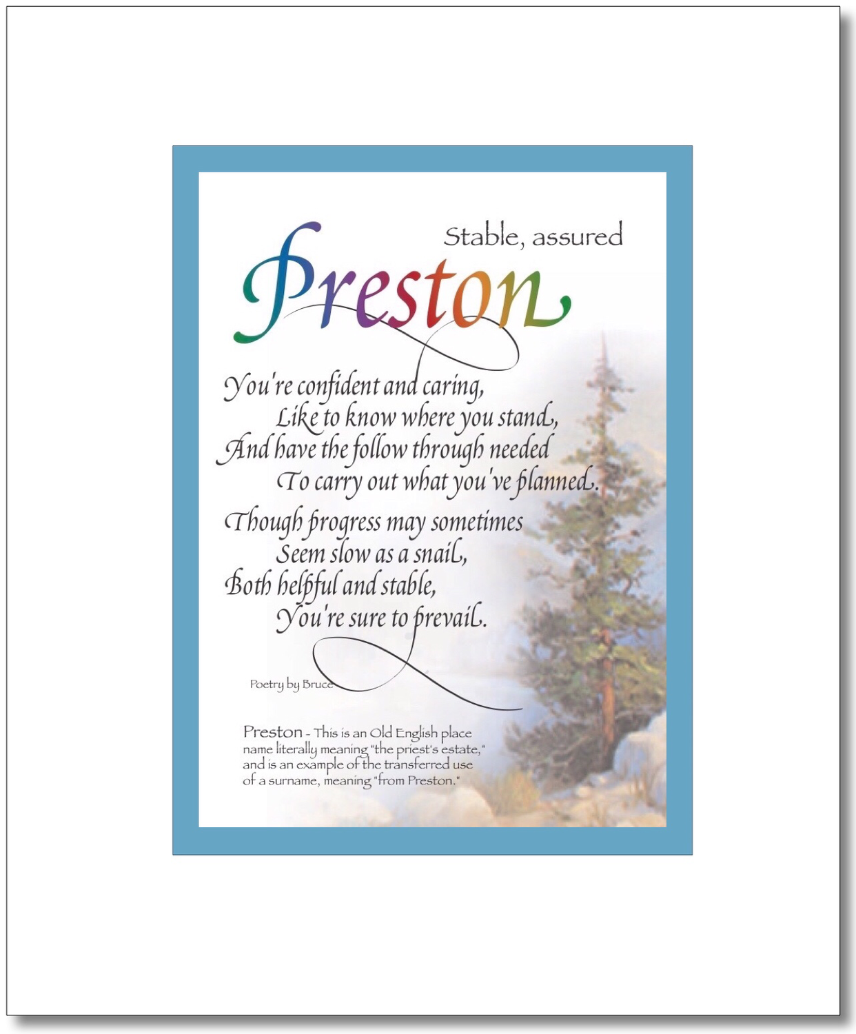Preston (boy)