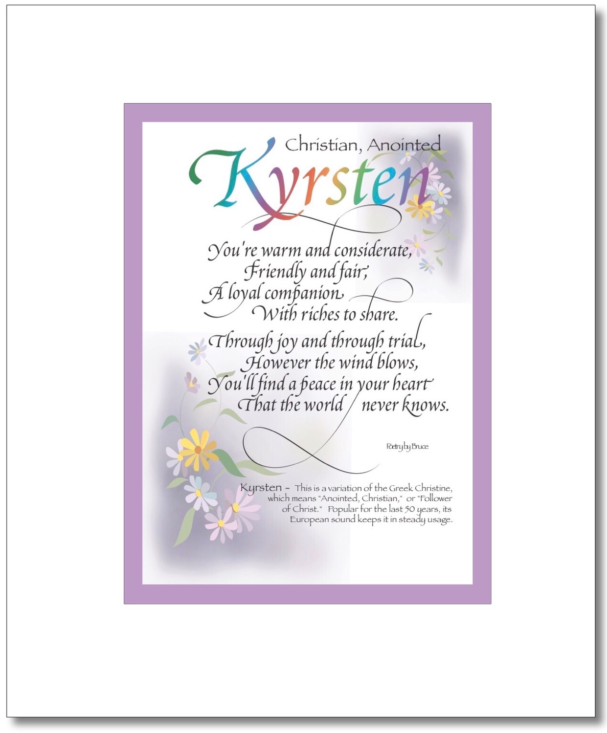 Kyrsten
