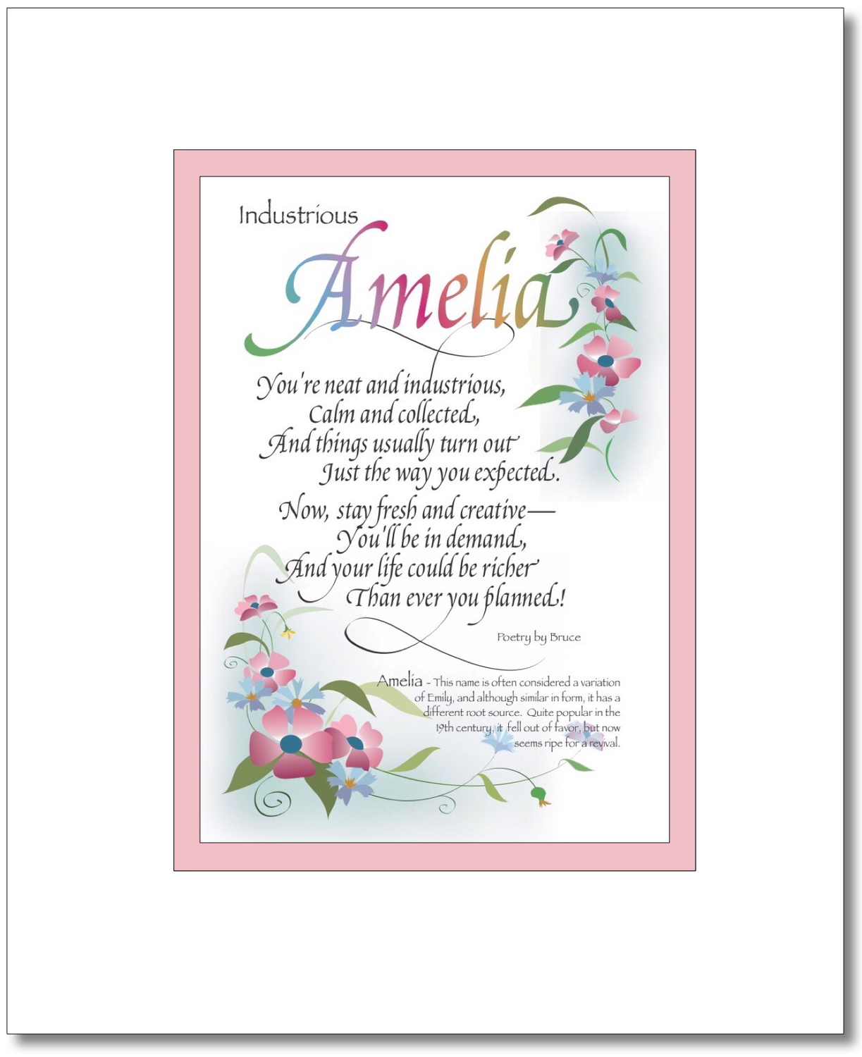 Amelia (A or B)