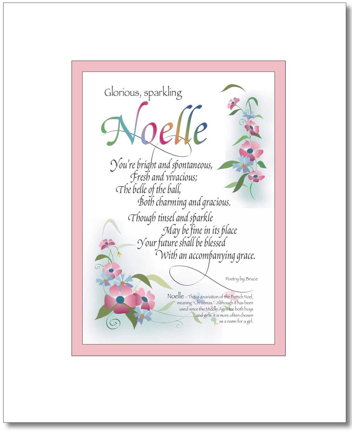 Noelle (A or B), Choose A or B: Noelle (A)