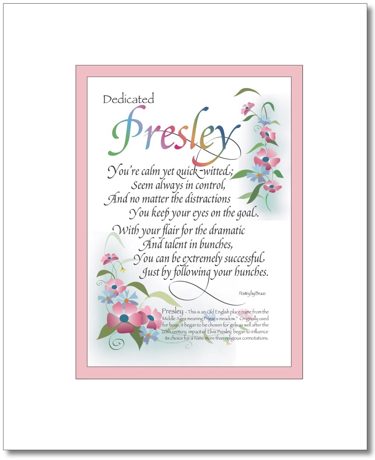 Presley (girl)