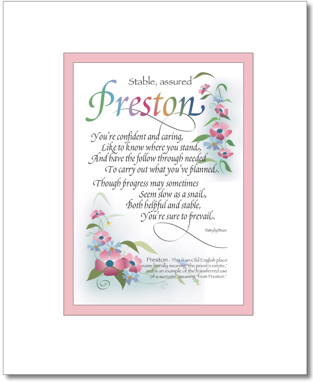 Preston (girl)