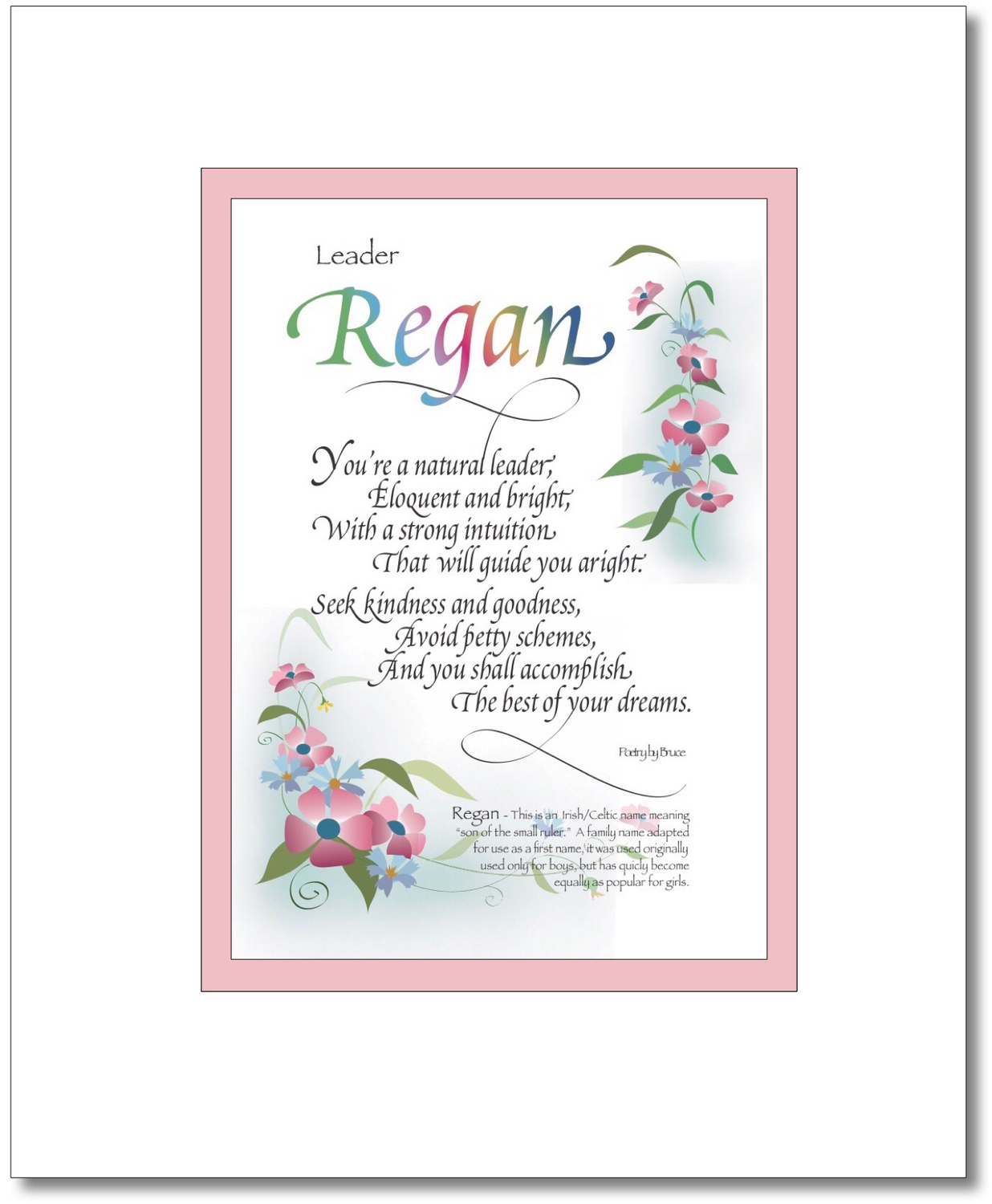 Regan (A or B)