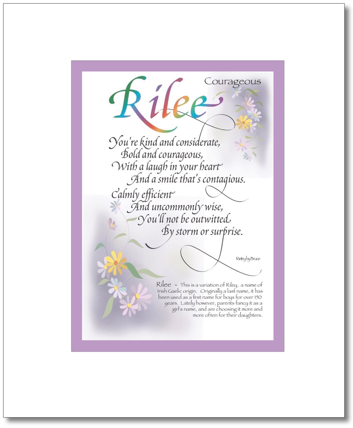 Rilee - Rillee Choices: Rilee, Rileigh (girl), Riley (girl), Rillee