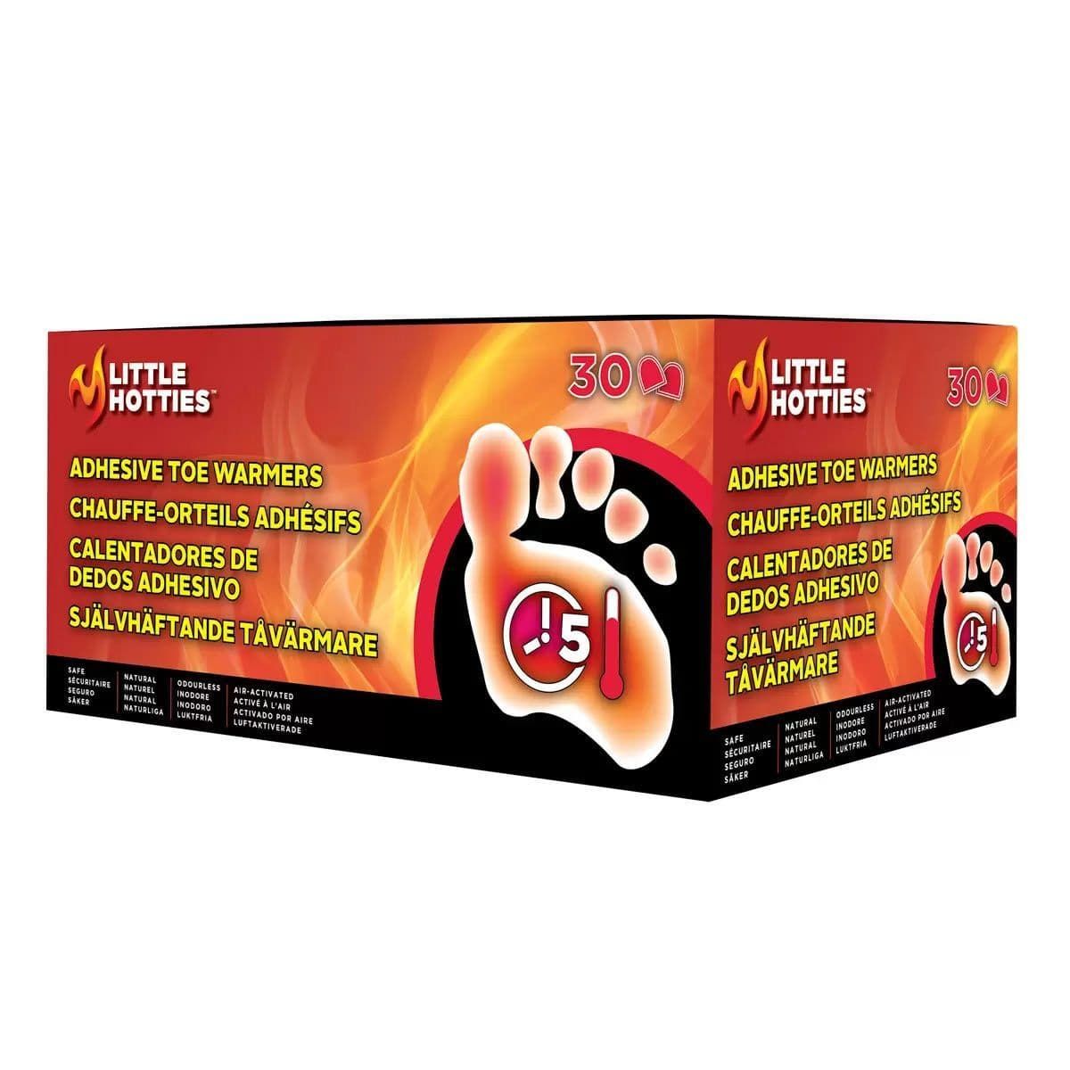 LITTLE HOTTIES Toe Warmers - 30 PAIRS *Missing 10