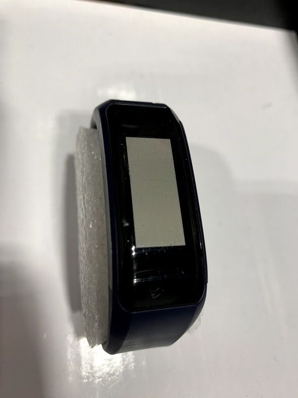 Garmin Vivosmart HR Smart Fitness Watch BLUE *Open box, scratch on face -Regular Fit