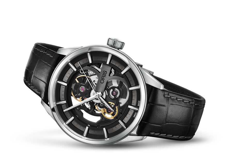 Oris ARTIX Skeleton Dial Mens Watch *Grade A  01-734-7714-4054-07-5-19-81fc