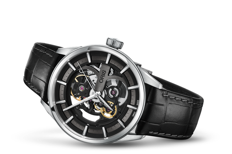 Oris ARTIX Skeleton Dial Mens Watch *Grade A  01-734-7714-4054-07-5-19-81fc