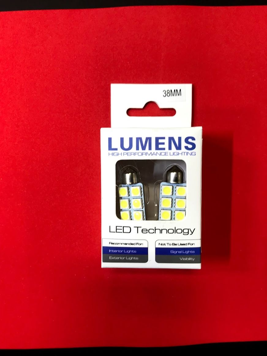 Festoon 38MM 5050SMD Blue LED by Lumens HPL (2pc) - L38MMB