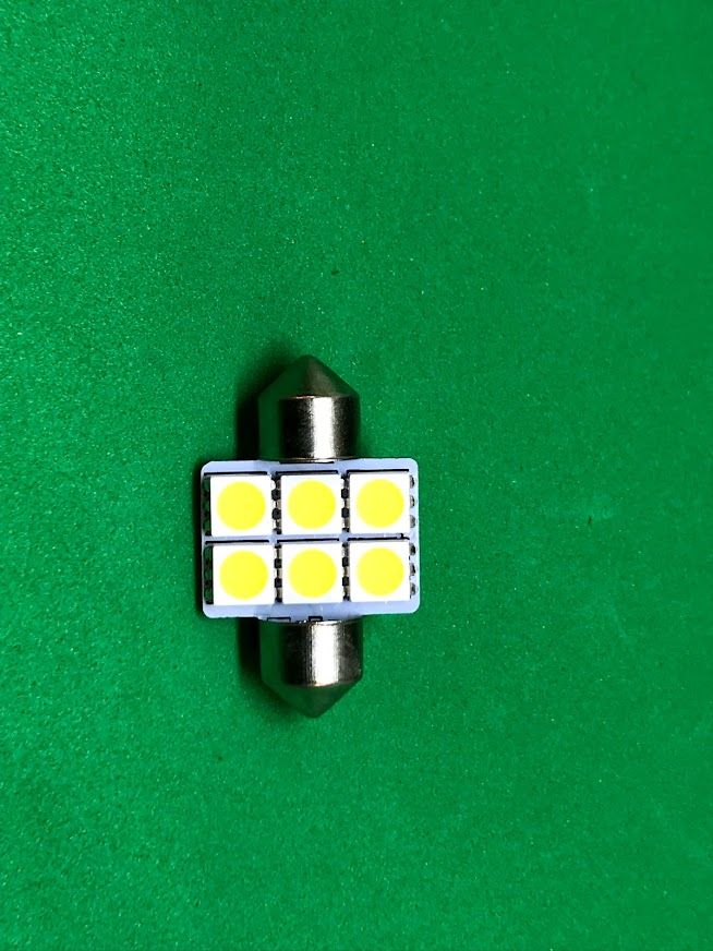 Festoon 30MM 5050SMD White LED by Lumens HPL (2pc) - L30MMW