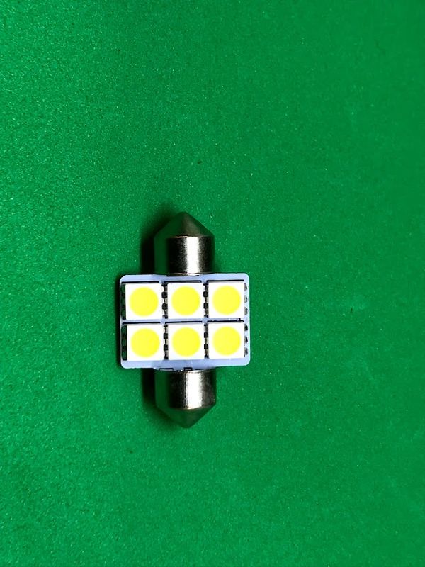 Festoon 30MM 5050SMD White LED by Lumens HPL (2pc) - L30MMW