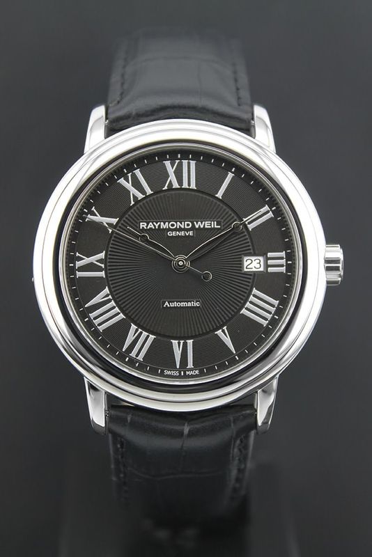 Raymond Weil Men&#39;s Black Dial Watch *Grade B (Fine scratches on Bezel 2847-STC-00209