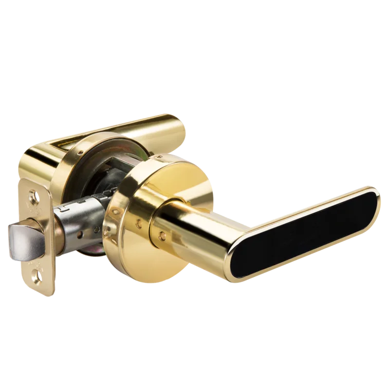Yale Kincaid Lever with Black Inlay Passage Lock**