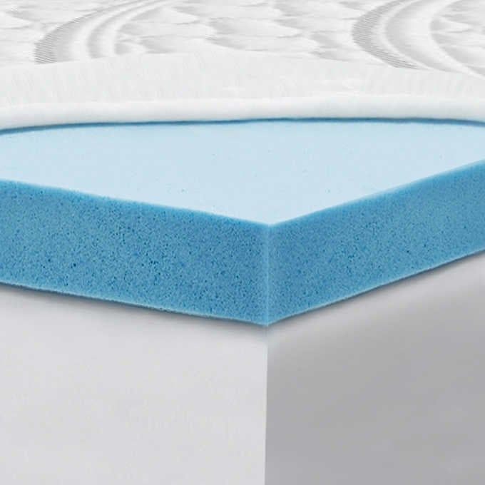 NOVAFORM COMFORT GRAND GEL 3&quot; MEMORY FOAM TOPPER  -KING