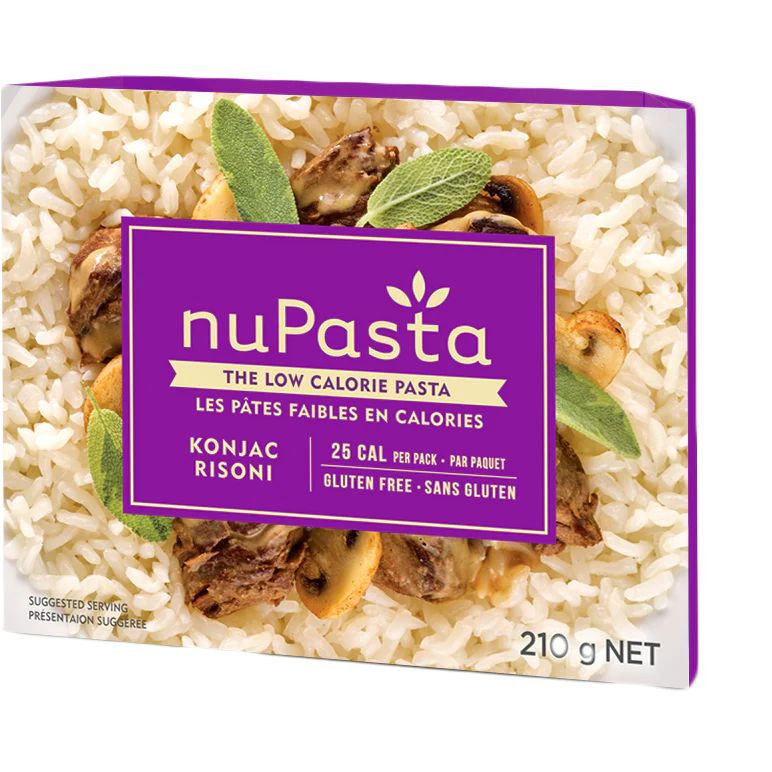nuPasta Konjac Risoni Low calorie &amp; Gluten Free Pasta 210g