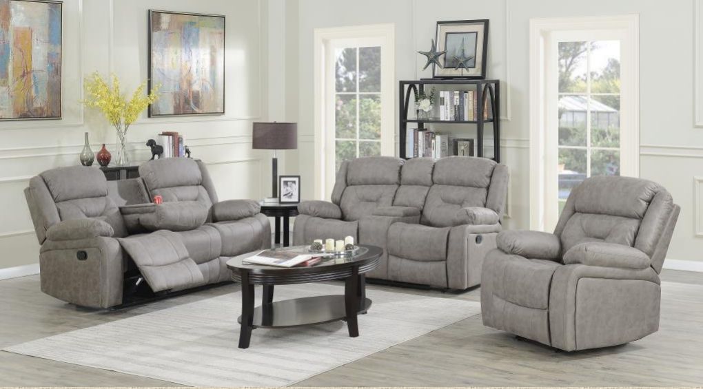 Minhas Hendricks Power Reclining Sofa with Drop Down Table