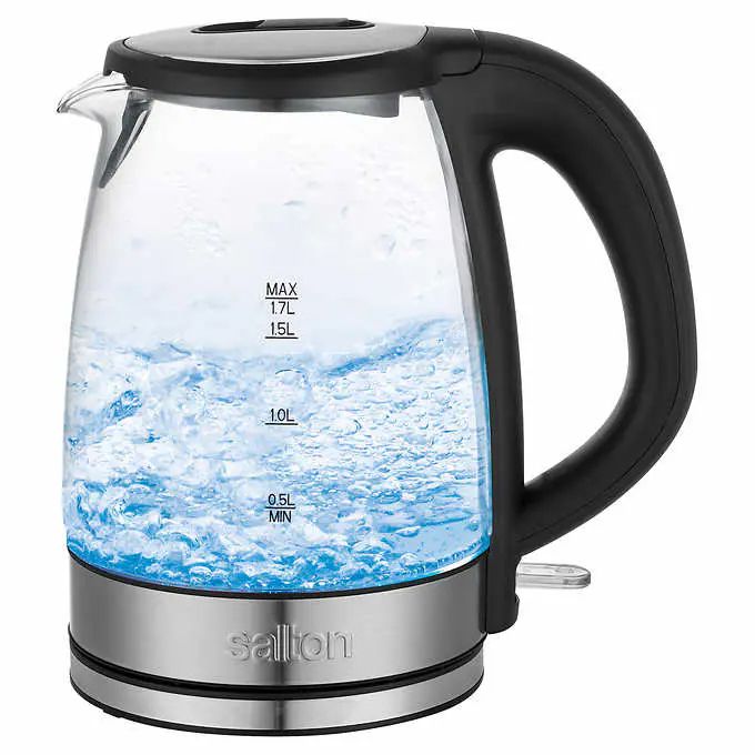 SALTON Glass Kettle