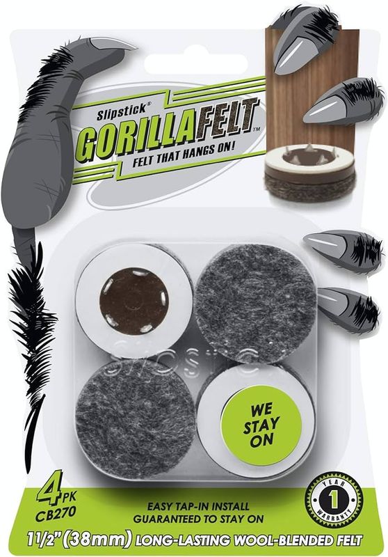Slipstick GorillaFelt Pads CB270  (Set of 4)
