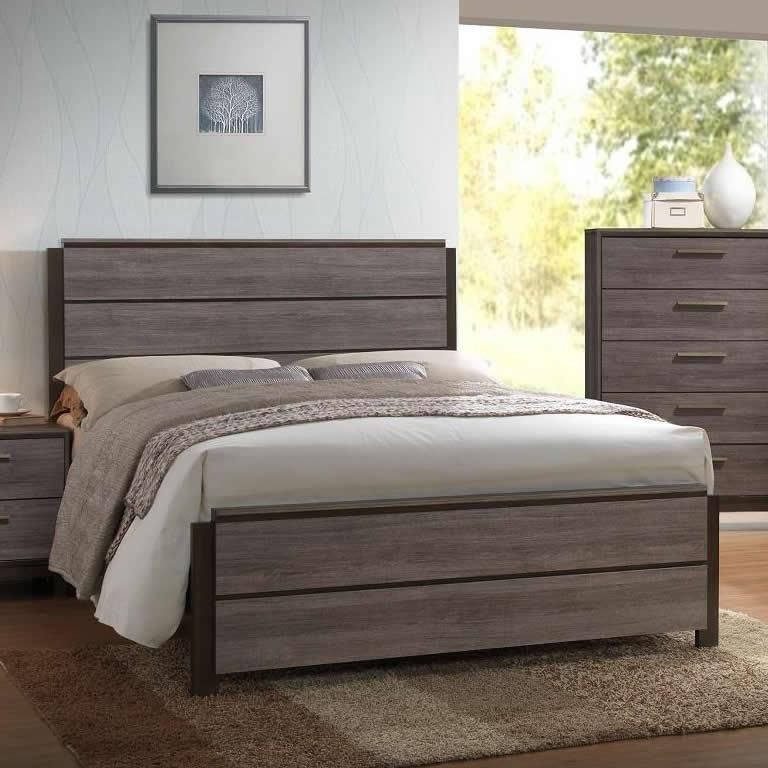 Minhas Langley King Bed *Boxspring needed