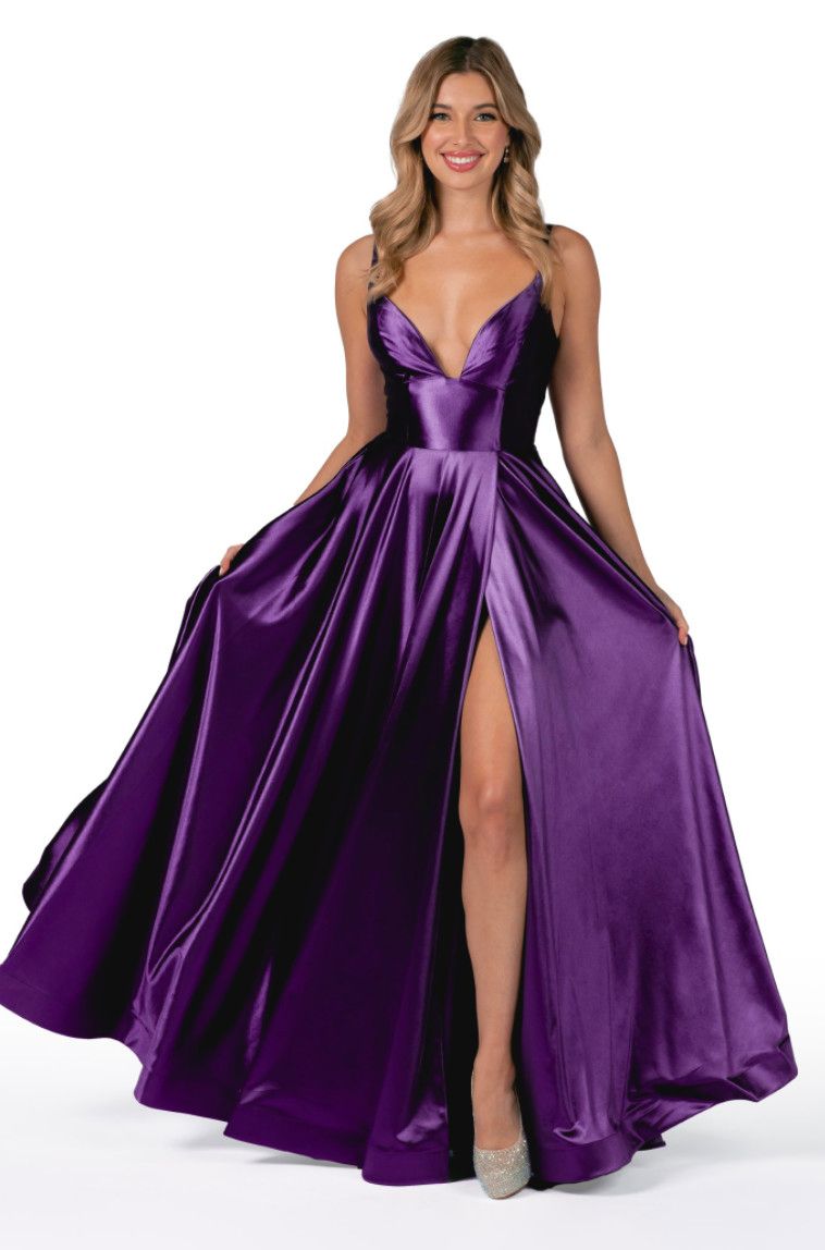 Purple dress