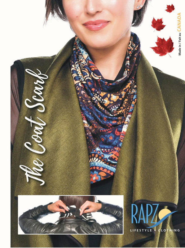 Unique coat scarf