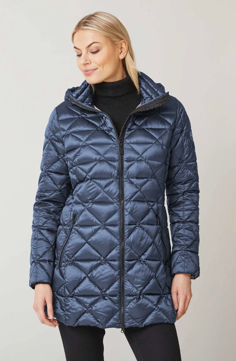 Thunder lightweight down filled puffer coat